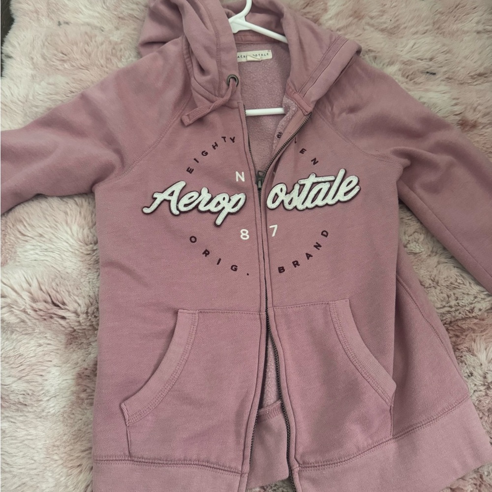 Aeropostale Pink Hoodie Jacket